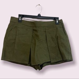 J.Crew Green Chino Skort